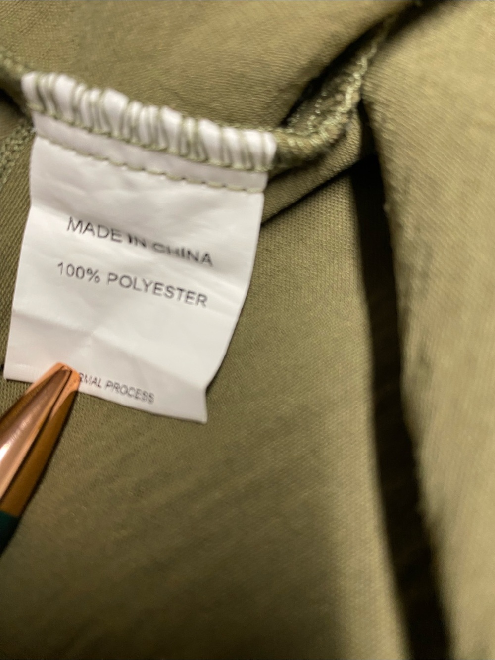 Simplee Apparel Olive Green Maxi Dress with Flutter Sleeves - Picture 10 of 11
